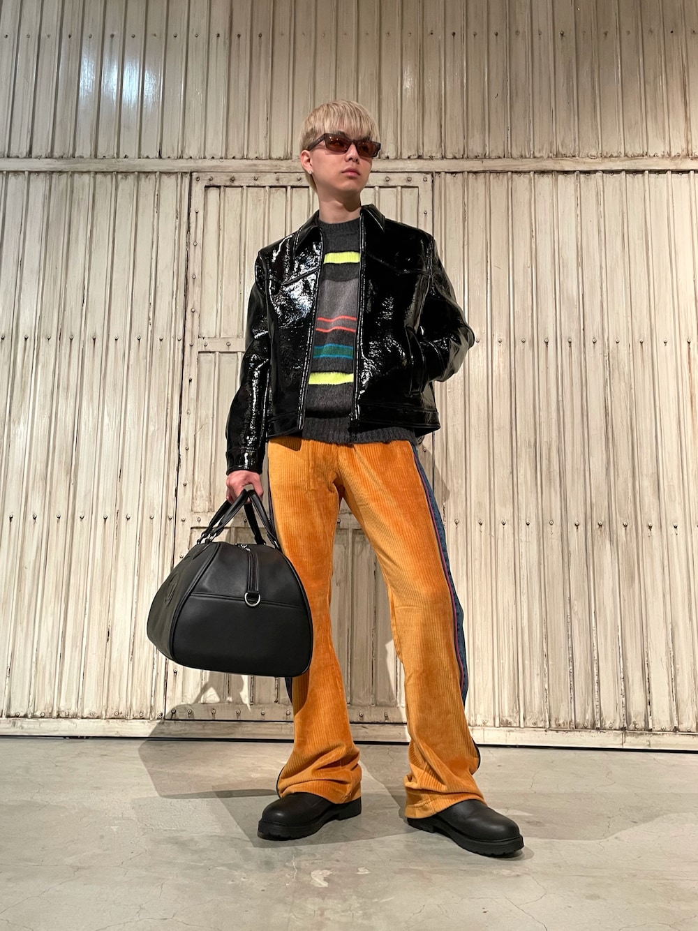 Katsumi｜DIESELのボストンバッグを使ったコーディネート - WEAR