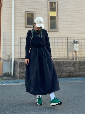 「JEANASIS（ジーナシス）のアイテム（パンツ）」を使った、pafekanaさん（レディース・168cm）の春コーディネート