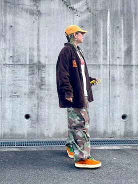 「Port（ポート）のアイテム」を使った、pafekanaさん（レディース・168cm）の冬コーディネート