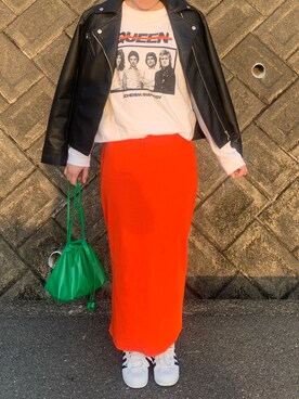 「Fashion Letter（ファッションレター）のアイテム」を使った、pafekanaさん（レディース・168cm）の春コーディネート