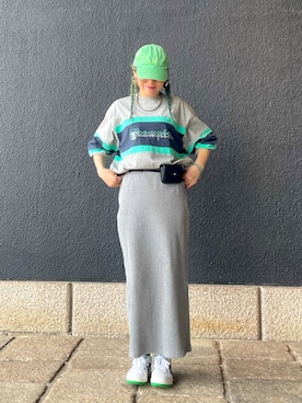 「Heather（ヘザー）のアイテム」を使った、pafekanaさん（レディース・168cm）の春コーディネート