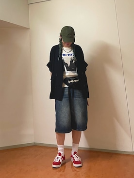 「ADAM ET ROPE'（アダムエロペ）のアイテム」を使った、pafekanaさん（レディース・168cm）の春コーディネート