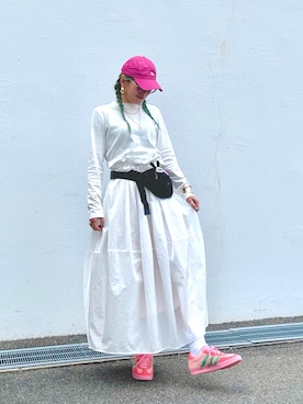 「loni（ロニ）のアイテム」を使った、pafekanaさん（レディース・168cm）の春コーディネート