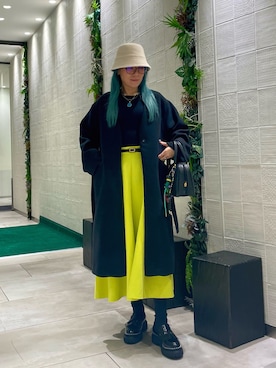 「Re:EDIT（リエディ）のアイテム」を使った、pafekanaさん（レディース・168cm）の冬コーディネート