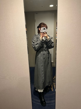 Anzuさん(レディース・160cm)の冬コーディネート