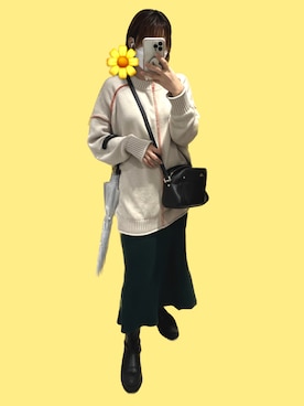 Anzuさん（レディース・160cm）の秋コーディネート