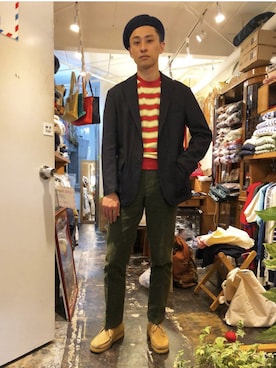 若葉のころ　古田敬一さんのコーディネート