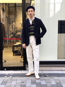 若葉のころ　古田敬一さんのコーディネート