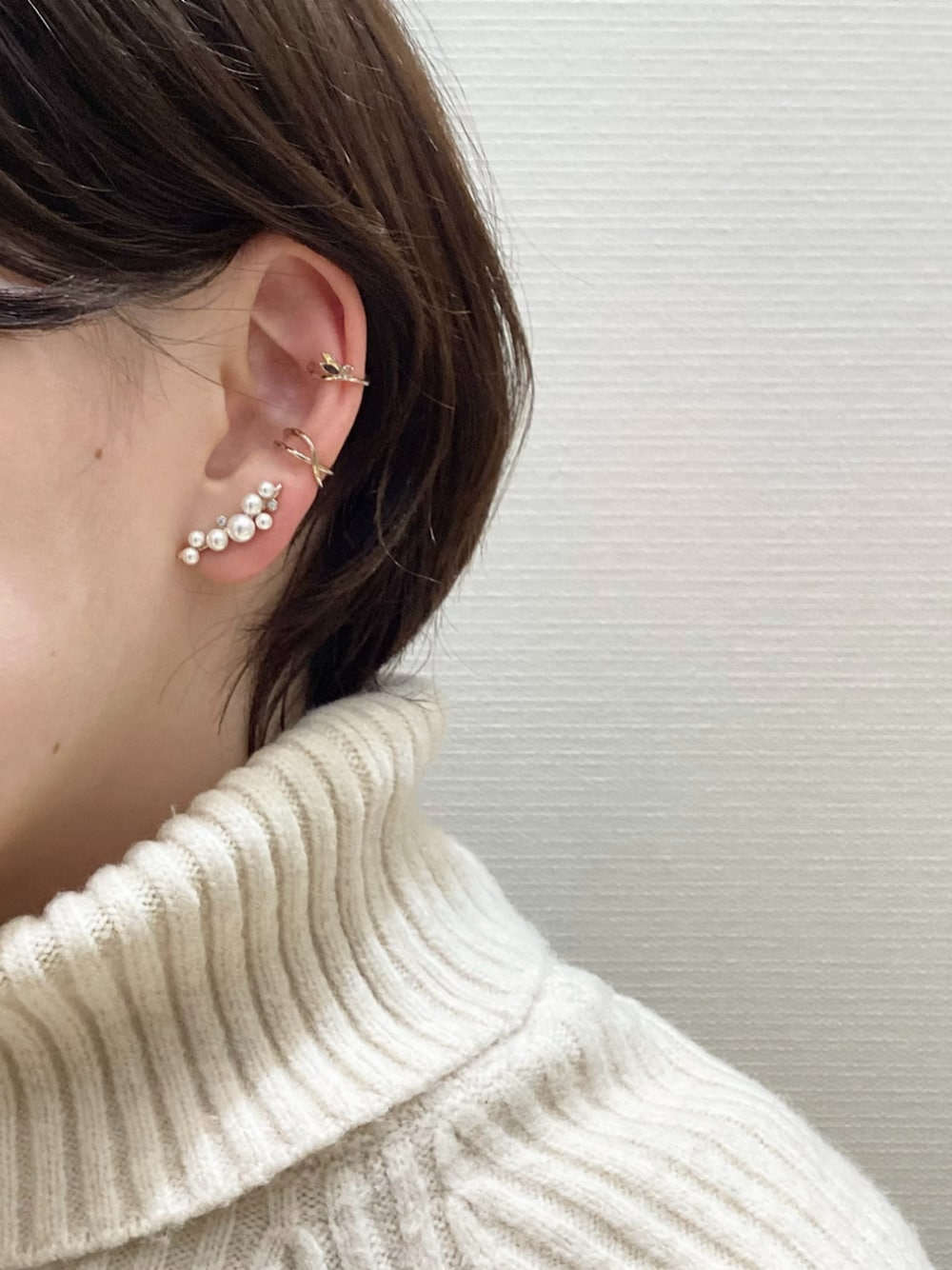 エテ　パールイヤークリップ 楽天市場】パール イヤークリップ ete エテ アクセサリー