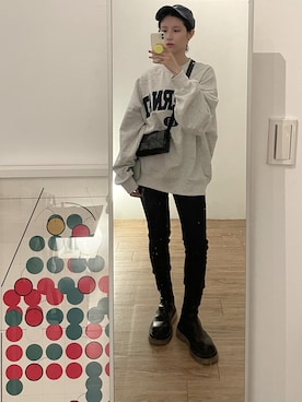 「アイテム（その他トップス）」を使った、Jyuncさん（レディース・162cm・20代）の冬コーディネート