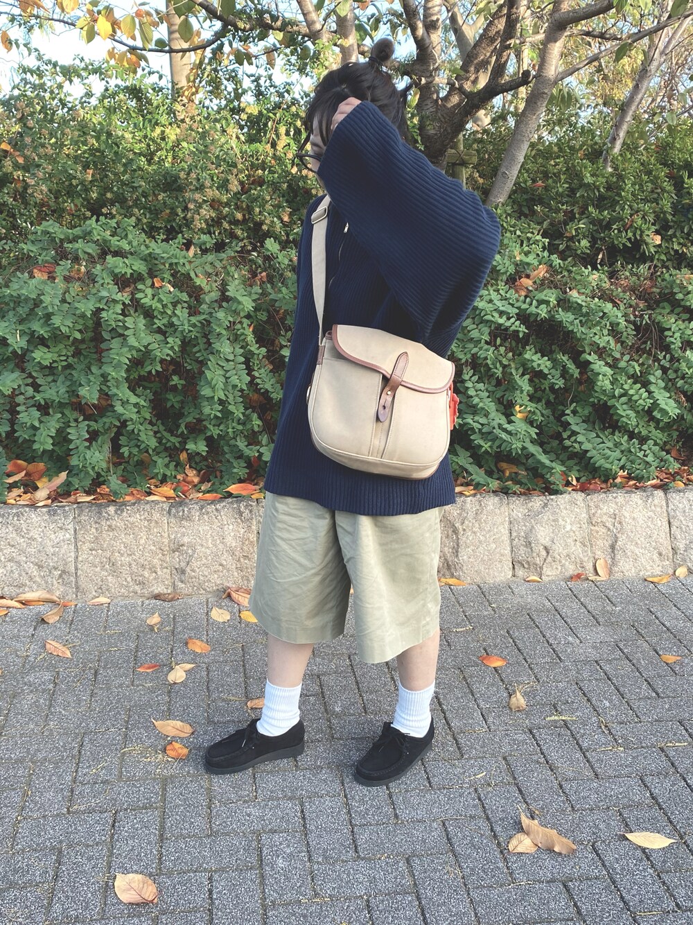 6（ロク）の「＜6(ROKU)＞HIGH ZIP SAILOR KNIT/ニット（ニット