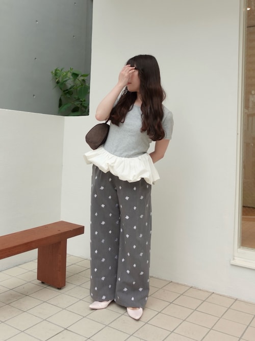 olu. フラワータックスラックス フラワータックスラックス