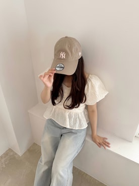 「アイテム（キャップ）」を使った、seiさん（レディース・146cm・20代）の夏コーディネート