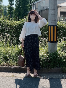 「ごきげんウィーク」｜「アイテム（パンプス）」を使った、seiさん（レディース・146cm）の春コーディネート