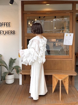 「Olu.（オルドット）のアイテム」を使った、seiさん（レディース・146cm）の春コーディネート