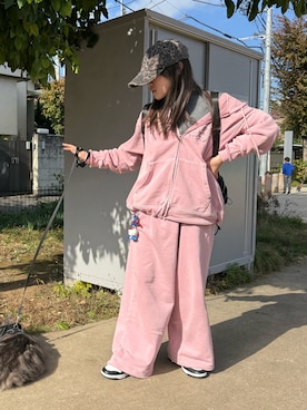 「アイテム（バッグ）」を使った、 Rey さん（レディース・151cm・10代）の秋コーディネート