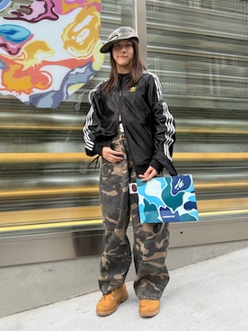 「アイテム（ブーツ）」を使った、 Rey さん（レディース・151cm・10代）の秋コーディネート