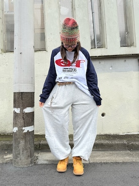 「アイテム（ファッション雑貨）」を使った、 Rey さん（レディース・151cm・10代）の秋コーディネート