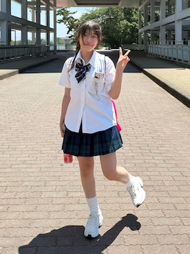 「アイテム（バックパック/リュック）」を使った、 Rey さん（キッズ・150cm）の夏コーディネート