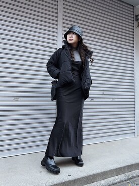 「FREE'S MART（フリーズマート）のアイテム（ブルゾン）」を使った、om! :)さん（レディース・171cm）の春コーディネート