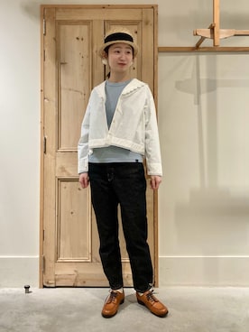 「アイテム（ドレスシューズ）」を使った、Malle chambre de charmeさん（レディース・162cm）の春コーディネート