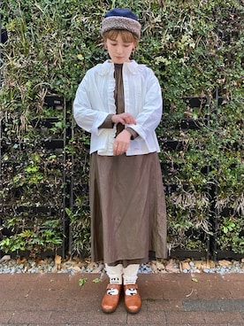 「Malle（マル）のアイテム」を使った、Malle chambre de charmeさん（レディース・160cm）の冬コーディネート