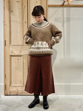 Malle chambre de charmeさん(レディース・152cm)の冬コーディネート