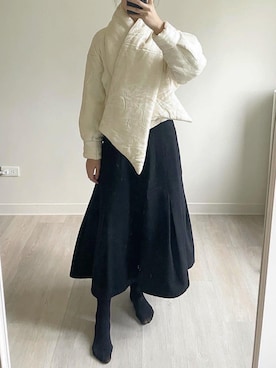 「Taiwan」｜「アイテム（その他アウター）」を使った、if&nさん（レディース・160cm）の秋コーディネート