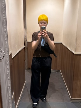 「アイテム（トップス）」を使った、Akariさん（レディース・162cm・20代）の夏コーディネート