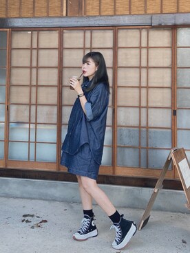 戴安さんのコーディネート