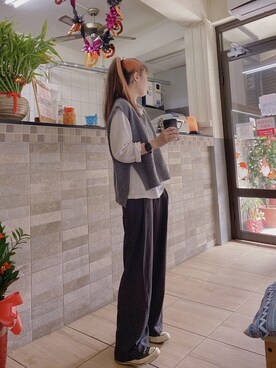 戴安さんのコーディネート