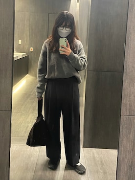 「.efiLevol（エフィレボル）のアイテム」を使った、ブラックハヤテ号さん（レディース・157cm）の秋コーディネート