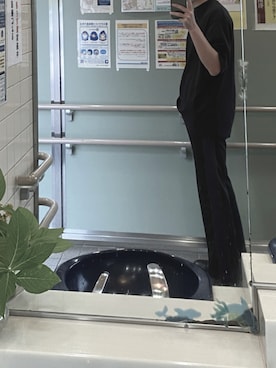 「UNIQLO U」｜Hiさん（メンズ・170cm）の夏コーディネート