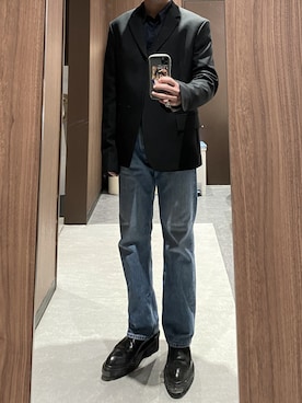「RANDOM IDENTITIES（ランダムアイデンティティーズ）のアイテム（ジャケット/アウター）」を使った、Hiさん（メンズ・170cm）の冬コーディネート