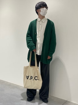 りくさん（メンズ・175cm）の春コーディネート