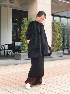 「おとなコーデ」｜「アイテム（ワンピース/ドレス）」を使った、seinoooさん（レディース・160cm）の秋コーディネート