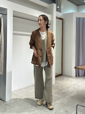 「セットアップ」｜seinoooさん（レディース・160cm）の秋コーディネート