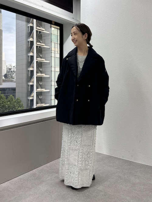 WEB限定】中綿テーラードジャケット（テーラードジャケット）｜PUAL CE