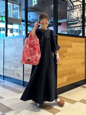 「suicoke（スイコック）のアイテム」を使った、seinoooさん（レディース・160cm）の春コーディネート