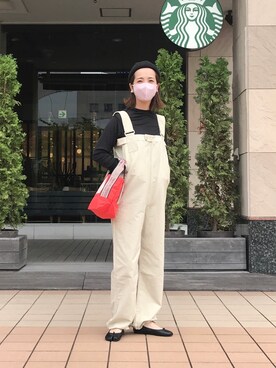 「RACAL（ラカル）のアイテム」を使った、seinoooさん（レディース・160cm）の秋コーディネート