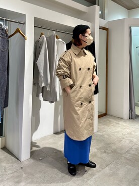 「PUAL CE CIN（ピュアルセシン）のアイテム（その他アウター）」を使った、seinoooさん（レディース・160cm）の冬コーディネート