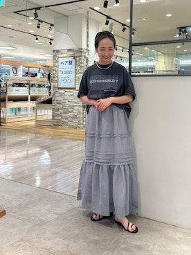 seinoooさん（レディース・160cm）の夏コーディネート