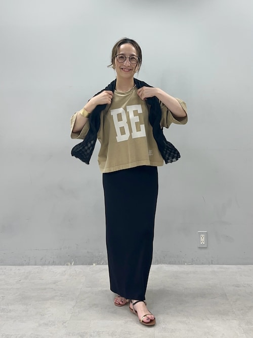【WEB限定】スーピマコットンBIGロゴショートTシャツ