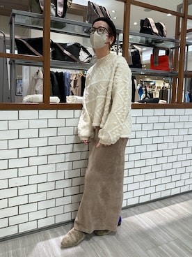 「泰八郎謹製（タイハチロウキンセイ）のアイテム」を使った、seinoooさん（レディース・160cm）の秋コーディネート