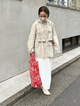 「MARNI（マルニ）のアイテム」を使った、seinoooさん（レディース・160cm）の春コーディネート