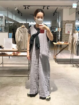 「PUAL CE CIN（ピュアルセシン）のアイテム（財布/小物）」を使った、seinoooさん（レディース・160cm）の夏コーディネート