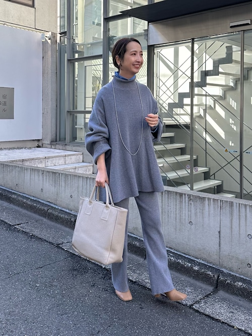 セール】ハイネックフレアニットプルオーバー（ニット/セーター