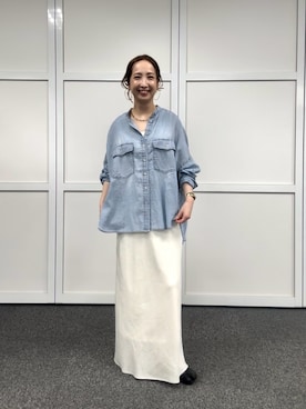 「PUAL CE CIN（ピュアルセシン）のアイテム」を使った、seinoooさん（レディース・160cm）の春コーディネート