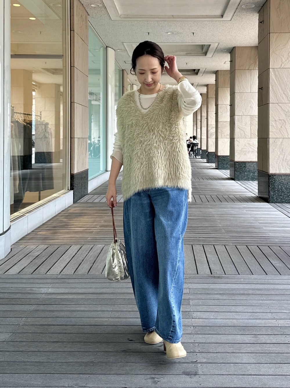 PUAL CE CIN コーンデニム 3D デニムパンツ インディゴブルー38