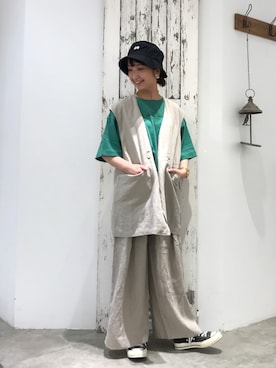 seinoooさん（レディース・160cm）の夏コーディネート